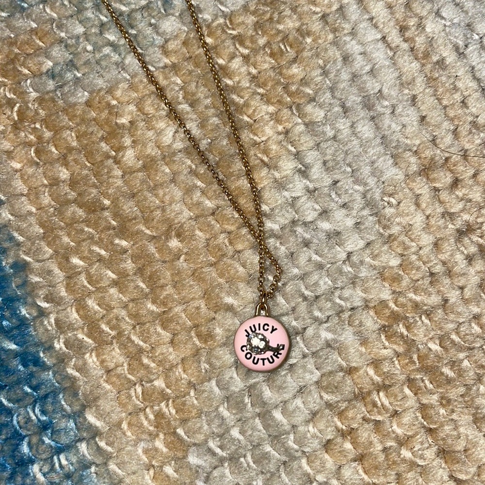 Juicy Couture Cupcake Charm Necklace
